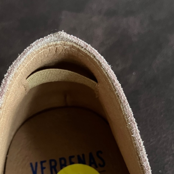 Verbenas Suede Leather Carmen Flat Espadrilles, Shoes Made In Spain, Size 9.5 - Picture 5 of 9